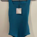 Happily Grey Knit Bodysuit Blue Photo 0