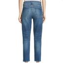 frame denim Frame Le Nouveau Straight Jeans Pinktuck Ankle Crop High Rise Boylston- Size 24 Photo 1