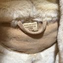 UGG  Suede Leather Hooded Bomber Jacket Size M Photo 4