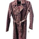 BLANK NYC  NWT Snakeskin Faux Leather Trench Coat Size XS Jacket NEW! Photo 1