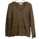 John + Jenn  Revolve Constance Sweater Olive Green Pullover Women’s Size Medium Photo 1