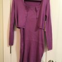 Madden Girl New with tags purple  knit dress and cardigan set Photo 1