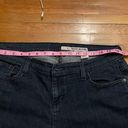 DKNY Jeans Dark Blue Mid Rise Boyfriend Cut Cotton Jeans, size 10 Photo 4