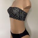 Good American New.  animal print bikini set. XS. (1) retails $169 Photo 5