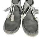 Rag and Bone  Ghita Suede Leather Fringe Moccasin Photo 7