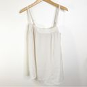 Vince  Gesso Ivory 100% Silk Tank Top Size Large Photo 1