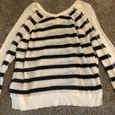 We The Free Free People Striped Sweater Photo 1