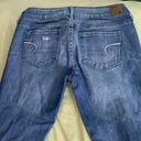 American Eagle Outfitters Low Rise Skinny Jeans Blue Size 6 Photo 2
