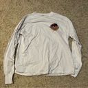 Brandy Melville Vintage John Galt St. Barth LongSleeve White T-Shirt Size Medium Photo 0