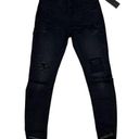 One Teaspoon  - Dark Fantasy Scallywags Jeans in Black Photo 0