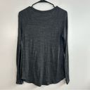 Vince  Long Sleeve Grey Lightweight Top/T-shirt Size Small Photo 5