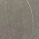 Dainty Cross Necklace Silver Photo 0