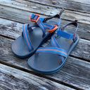 Chacos CHACO Z1 Sandals Classic Blue & Orange Stripe Sport Shoes Photo 2