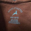 White Stag  TEE Brown Combo Shirt 8/10 Medium Photo 4