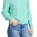 Hill House  Cropped Silvia Sweater in Ocean Wave size XL NWT Photo 0