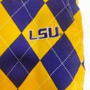 Bermuda Loudmouth LSU Tigers Argyle Women’s  Golf Shorts Sz 10 Purple Yellow Gold Photo 1