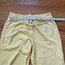 Guess  Yellow Hoodie & Crop Sweat Pants Set Size  Large Photo 6