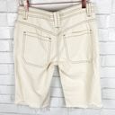 Free People  NWT Rebel Rouser Cut-Off Jean Denim Bermuda Shorts Natural Size 25 Photo 5