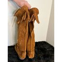 Minnetonka  suede lace up moccasin boots Sz 7 Photo 3