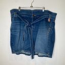 Lane Bryant  Girlfriend Short Mid-Rise Denim Jean Shorts NWT Sz 20 Flex Photo 0