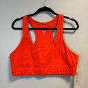 Mate the Label  Sports Bra Cherry Red Organic Stretch Sports Bra Sz 2X NWT Photo 0