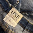 One Teaspoon  Trashed Free Birds Jeans Blue Acid Wash Highly Destroyed SAMPLE Photo 9