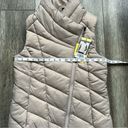 Nicole Miller  Original Vest Quilted Lightweight Size Small Cream Beige NWT Photo 9