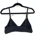 Commando  Bra Women's Size S Triangle Bralette Adjustable Straps Black Photo 1