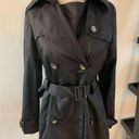 White House | Black Market  black trenchcoat, size small Photo 0