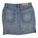 GRLFRND  Blaine Jean Skirt Women's 26 Blue Denim Western Boho Photo 1