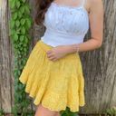 American Eagle AE Yellow Mini Skirt Photo 0