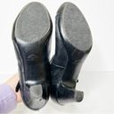 Harper Abeo Black Leather  Mary Jane Heels Size 8.5 Women’s Photo 3