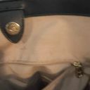 Ralph Lauren RLL Guilford Leather Large Expandable Shoulder Tote Bag Black/Tan Black Photo 1