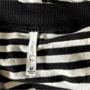 Z Supply  Angel Dolman Boxy Knit Top Blouse Stripe Black M Photo 4