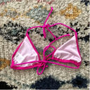 Princess Polly Motel Pami Magenta Triangle Bikini Top L Photo 4