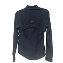 90 Degrees by Reflex 90 Degrees Full Zip Define Small Navy Blue Jacket Photo 5