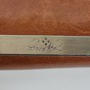 Patricia Nash Vintage  Cametti Womens Wallet Clutch Cognac Brown Leather Trifold Photo 6