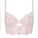 For Love & Lemons  for Victoria Secret Creamsicle Pale pink Lace Underwire Bra Photo 2