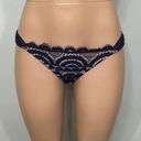 PilyQ  navy nautica lace teeny bikini set. M-teeny. New. Photo 7