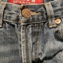 Levi's Levi Strauss Distressed Ripped 514 Slim Straight Blue Denim Jean Shorts Photo 6