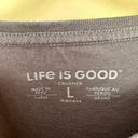 Life is Good  Women’s Large American Flag Crusher Graohic Tee Photo 2