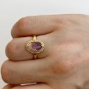 Amethyst Established Jewelry Gold Victorian Purple  Ring Photo 2