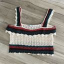 ZARA  crochet knit mini top Size Medium Photo 1