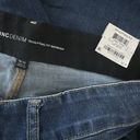 INC  SZ 16/33 Sculpting Fit Bermuda Jean Shorts Zip-Fly Whiskered Stretch No-Gap Photo 4