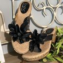 Born concept Sandals boc  Black Leather Womens 7 Photo 3