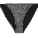 Topshop  | Gray Metallic Tanga Bikini Bottom Photo 14