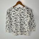 CAbi  Dotty Inside Out Cardigan Sweater Size Small Photo 0