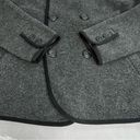 Elizabeth and James  Textile Gray Lambswool Button Cardigan Jacket Women’s XXL Photo 3