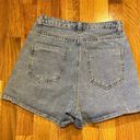 SheIn Y2K Grunge Blue Distressed Jean Denim Shorts Mini Skort Women’s Size XS Photo 4