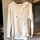 The Comfy Chunky Vanilla Pullover Sweater Oversized Small Popcorn Hoodie Women Small Photo 6